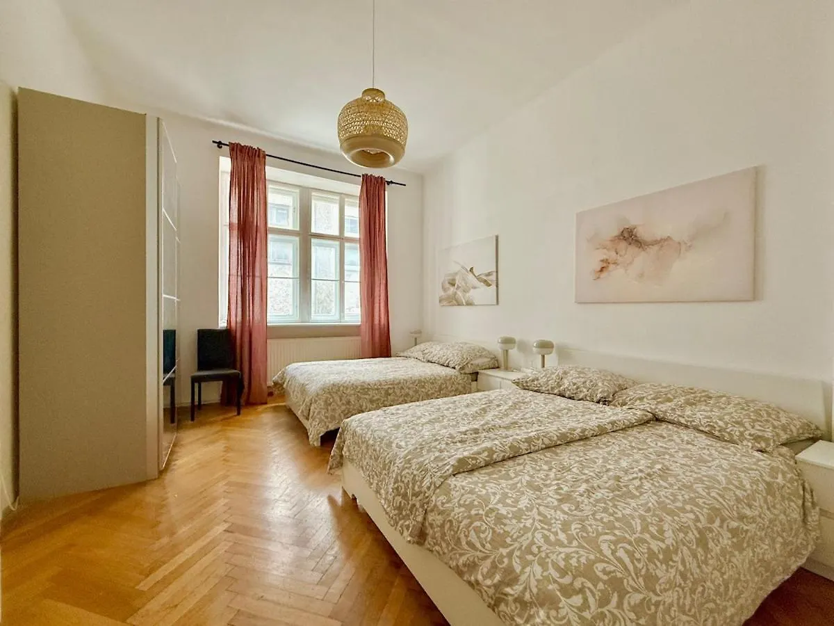 80 M2 Stylish & Calm Apartment With Free Parking Vienna 0*,